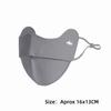 UPF50+ Sunscreen Face Mask Contour The Face Facekini Reusable UV Protection Face Cover  Summer