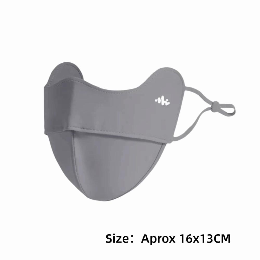 UPF50+ Sunscreen Face Mask Contour The Face Facekini Reusable UV Protection Face Cover Summer