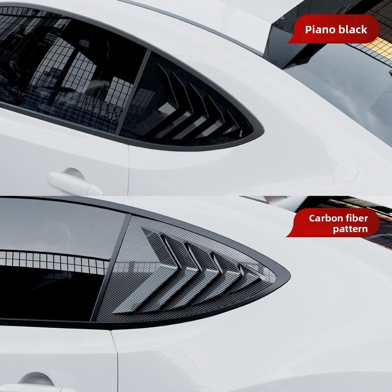 Car Rear Window Louver Trim Cover For Toyota GT86 For Subaru BRZ Scion FR-S 2013- Triangle Shutter Body Kits Car Accessories