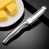 3 в 1 нож для масла из нержавеющей стали нож для масла сыр десерт джем масленка скребок для крема хлеборезка насадка для масла