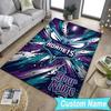 Custom NameSpace Hornets Logo Carpet, Indoor Rug, Chair Rug, Living Rooms, Doormat Made From Polyester Home Decor Birthday Christmas Gifts
