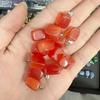 Natural Crystal Agate Irregular Pendants (15-20mm) for DIY Jewelry