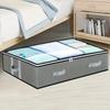1pc/2pcs/3pcs Dustproof Under Bed Storage Box with Reinforced Handles for Comforter Blanket Pillow and Toys Bedroom Accessories