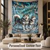Fantasy Magic (117) Theme Custom Tapestry Personalized Custom Name Text Wall Hanging Tapestry Home Decor Background Cloth