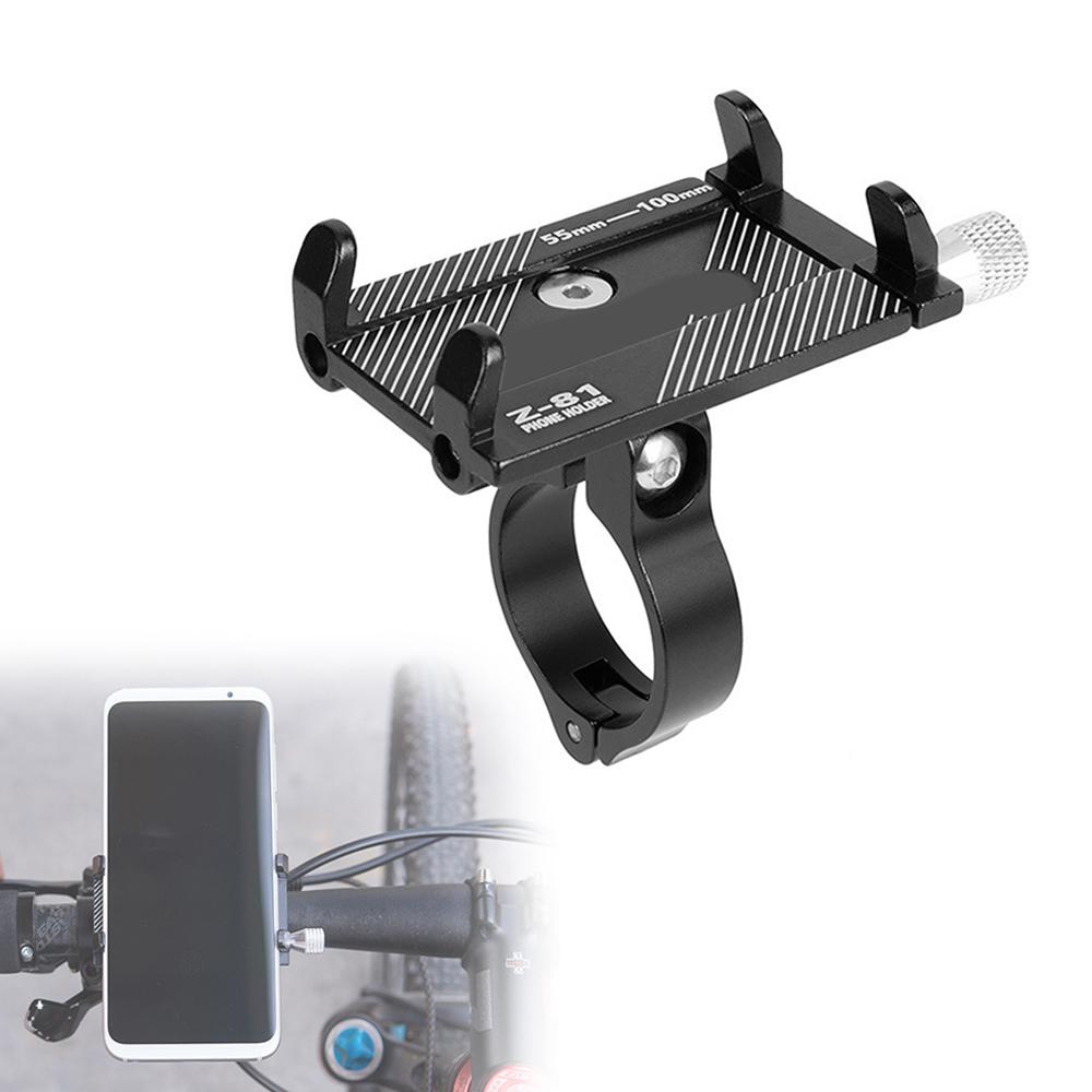 Bicycle Phone Mount Aluminum Alloy Cycling Bike Phone Holder Motorcycle MTB Road Bike Handlebar