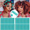 10pcs Hair Perm Rods Short Cold Wave Rods Hair Curler No Heat  Perming Rods Hair Curling Rollers Curlers Curling Hair Tools