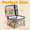 Transparent Pvc Mesh Zipper Toy Storage Bag Large Capacity Puzzle And Block Organizer Toy And Building Block Storage