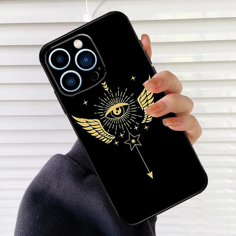 Чехол для телефона «Ведьмачество Темная Ведьма» для iPhone 16 14 13 12 11 15 17 Pro Max mini 15 16 Plus 16e 17 Air Cover Fundas