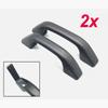 175mm Grab Pull Door Handles with Hole Covers Trailer Caravan Motorhome Van