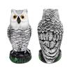 Sunscreen Owl Bird Deterrent Shaking Head Garden Decorations Flying Birds Simulation Owl  Lawn