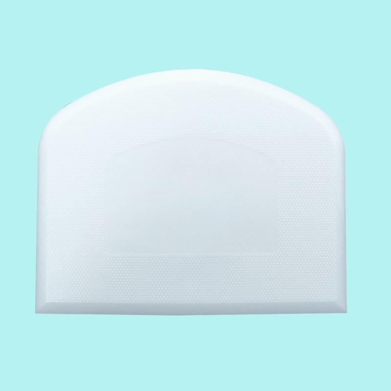 1pc Plastic Cake Cream Spatula, Dough Knife, Butter Scraper with Plain Smooth Edge, Baking Tools