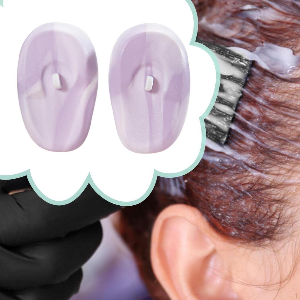 2 шт. - защита ушей, парикмахерские услуги, муфты для окрашивания волос