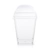 10Pcs Reusable Dessert Cups with Lids Clear Plastic Mousse Cups for Pudding Cheesecake Stackable Dessert Bowls for Parties Events