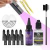 Ultimate UV Light Hair Extension Tool Kit Complete System for Salon Quality Hair Extensions UV-light Glue,Hair Glue Remover UV Glue Lamp