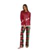 Christmas Print Family Outfit Long Sleeve Top + Pants Set Family Outfit
