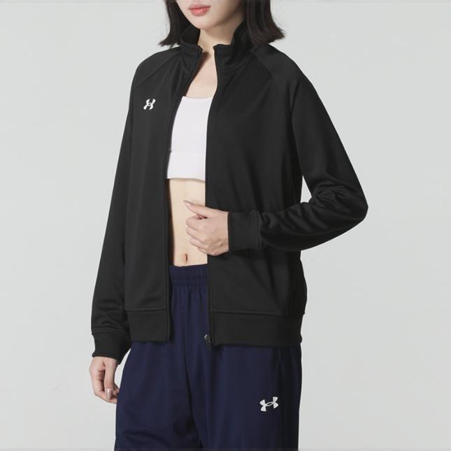 Under Armour Куртки Женские Черный Стойка Умеренный Другое 25600406-001
