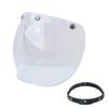 Universal Vintage Bubble Visor High Quality Open Face Motorcycles Helmet Visor