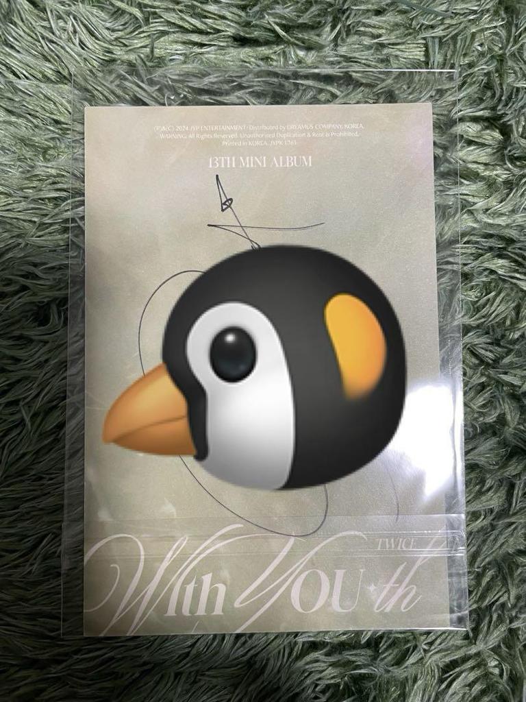 [Б/У] TWICE Мина Американское лимитированное издание Автограф открытка