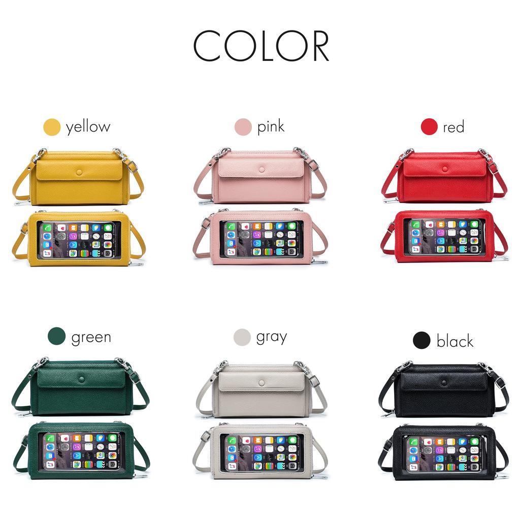 Borntorun Наплечный кошелек для смартфона Наплечная сумка Чехол для смартфона Сумка для смартфона Сумка для хранения смартфона Вы можете управлять им, находясь в нем Вы можете