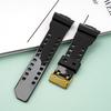 Ремешок для Casio G-Shock GA-100/110/120/140/200/400/700 800 GD-100/110/120 G-8900 GLS-100 Замена Силиконовый Полимерный Ремешок для Часов 16 мм