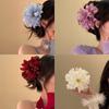 Simulation Flowers Grab Hair Clips Ambience Photoshoot Hair Claws Beach Headpiece  for Women Girls