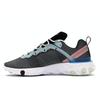 Nike React Element 55 Ocean Cube Мужские кроссовки Синий Черный-Розовый-Кварц-Синий-Hero BQ6166-300