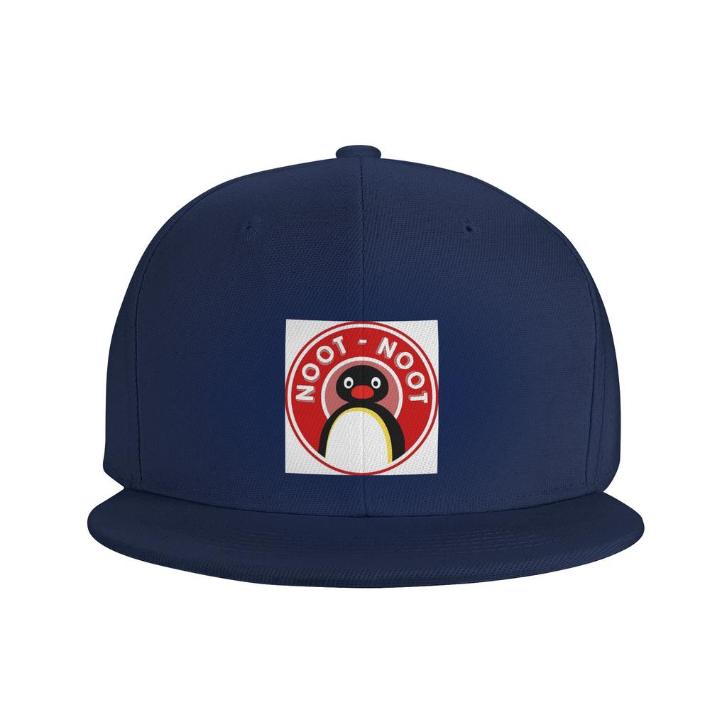 Pingu Noot Noot Pingu the pengouin Red Baseball Caps Snapback Fashion Baseball Hats Casual Casquette Outdoor for Unisex