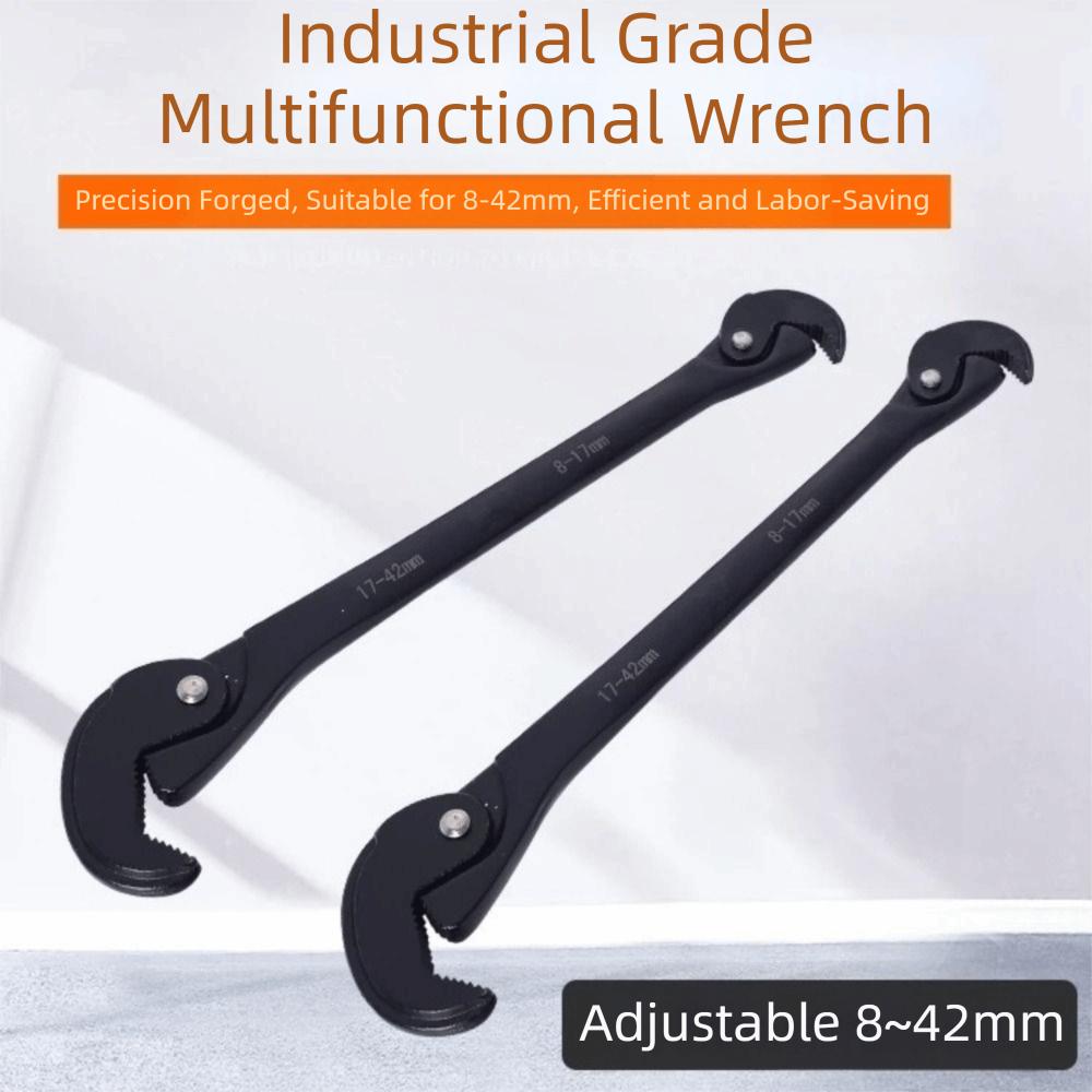 High Hardness Installation Tool Continuous Teeth Basin Wrench Multifunctional Tool For Valves