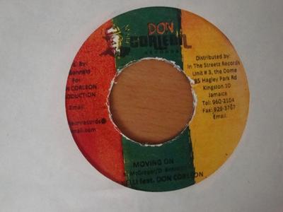 Пластинка 7 дюймов KRIS KELLI, DON CORLEON - Moving On NONE Don Corleon Rec Ямайка Регги, Ска и Даб Б/у