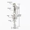 Zircon Clip on Belly Button Non Piercing Belly Button Rings Navel Rings  Fashion Accessory