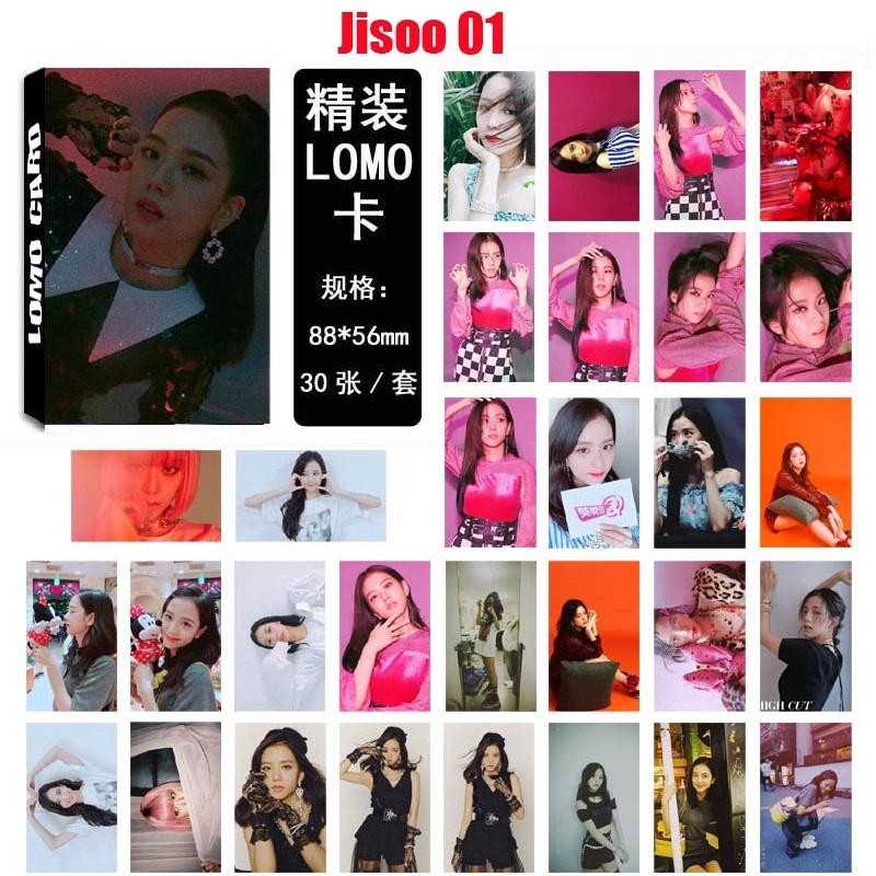 В НАЛИЧИИ// 30 шт./коробка Альбом с Lomo-карточками K-pop BLACKPINK "SQUARE UP" "Kill This Love" Дженни Джису Розэ Лиса HD Фотокарточки Карточки--Случайный выбор