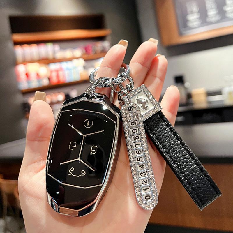 Специальный набор ключей Lynk & Co 03 Сумка для ключей Lynk & Co 01 Набор чехол-кольцо для ключей Lynk & Co 02 21 милый для мужчин и женщин