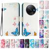The Butterfly Family Luxury Painted Leather Case Wallet PU Leather Book Style Cover for Xiaomi 5X 6X 11,Redmi 6 7 8 9 10 12,Redmi Note 9 10 11 12...