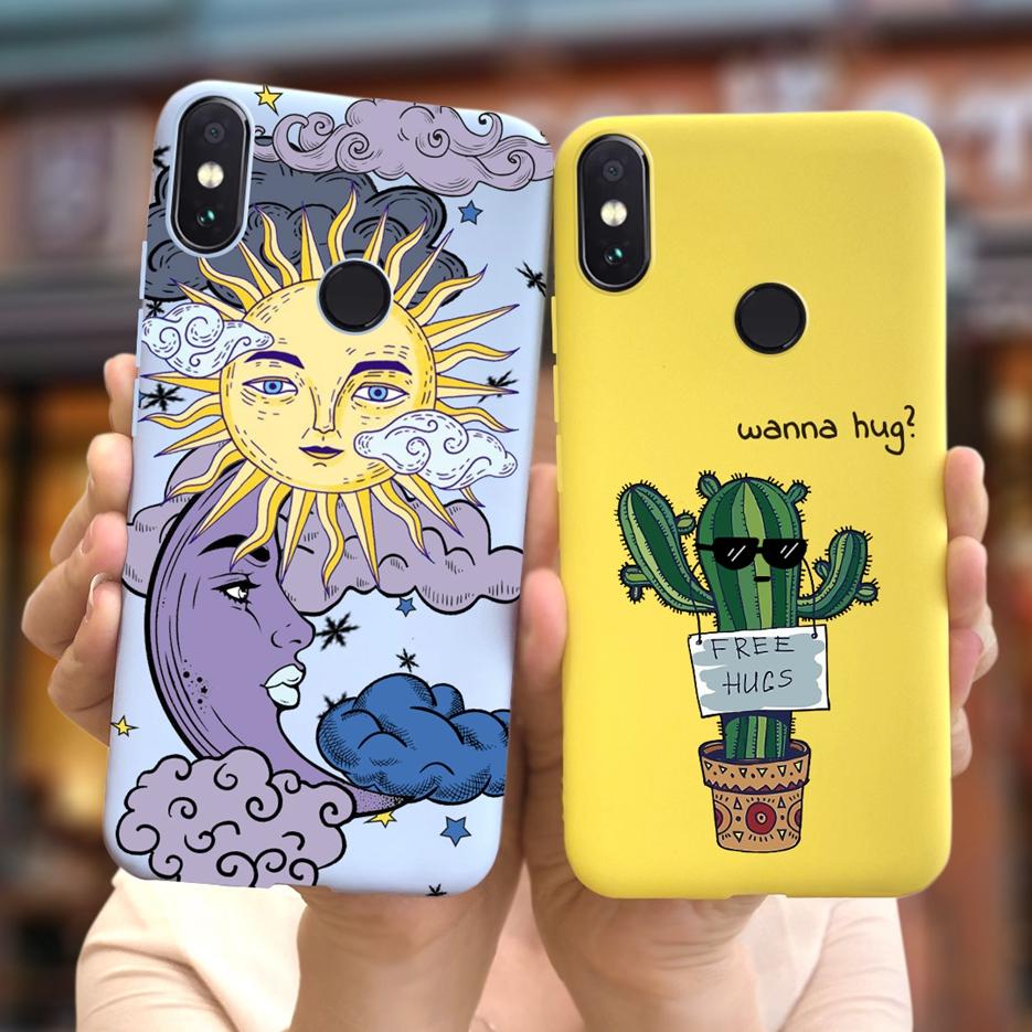 For Xiaomi Redmi Note 5 Pro Case Lovely Candy Painted Cover Soft Silicone Case For Xiaomi Redmi Note 5 Pro Note5Pro Cover Bumper