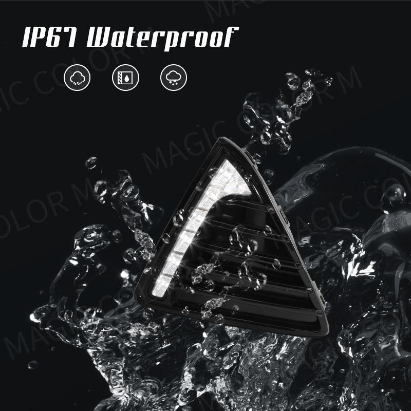 For Ford Focus 2012 2013 2014 2015 LED Daytime Running Light White DRL Yellow Turn Signal Driving Fog Lamp Car Accessories 12V