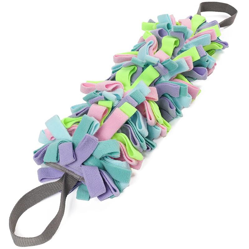 Interactive Squeaky Dog Toy With Treat Dispenser - Plush Chew Mental Stimulation Stress Relief