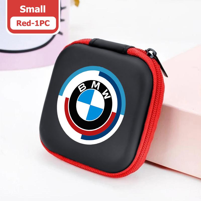 Car Portable EVA Bluetooth Earphone Cable Case Storage Bag For BMW X3 X5 M5 M3 E46 E90 E60 F10 E39 F30 E36 G30 E87 E70 XZ0