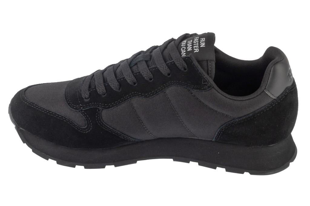 SUN68 Tom Solid, Mens Black Sneakers