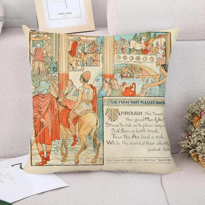 Собственные декоративные подушки Aesop для дивана, наволочки, короткий плюш, чехлы для подушек, украшение, наволочки для гостиной, кровать