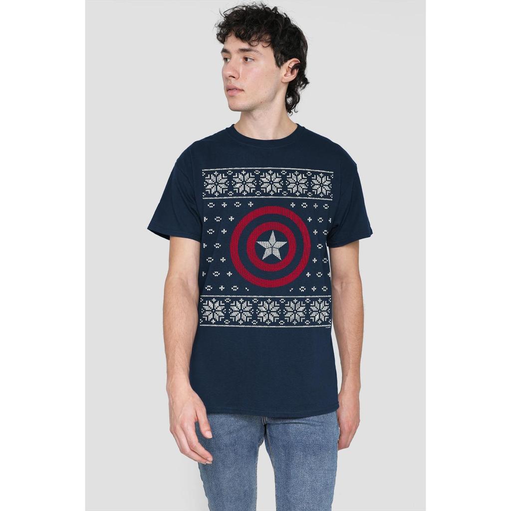 Captain America Mens Shield T-Shirt