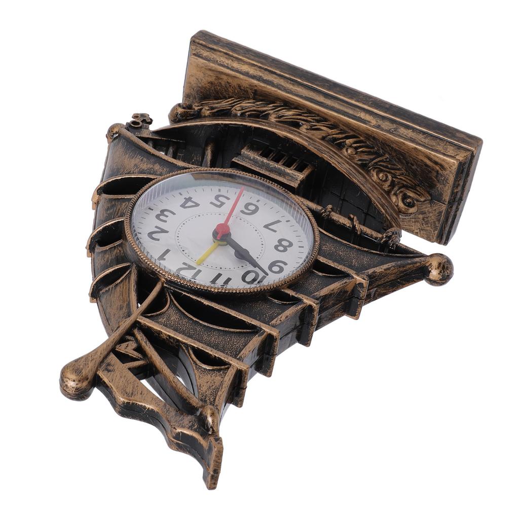 Фигурка парусника Часы Антикварные Декоративные Легкие в уходе Фигурка лодки Часы для дома