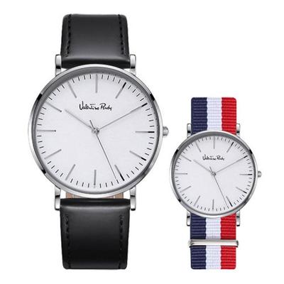 [VALENTINO RUDY] Набор мужских часов VALENTINO RUDY с кожаным и NATO ремешками VR1054A-WTBK