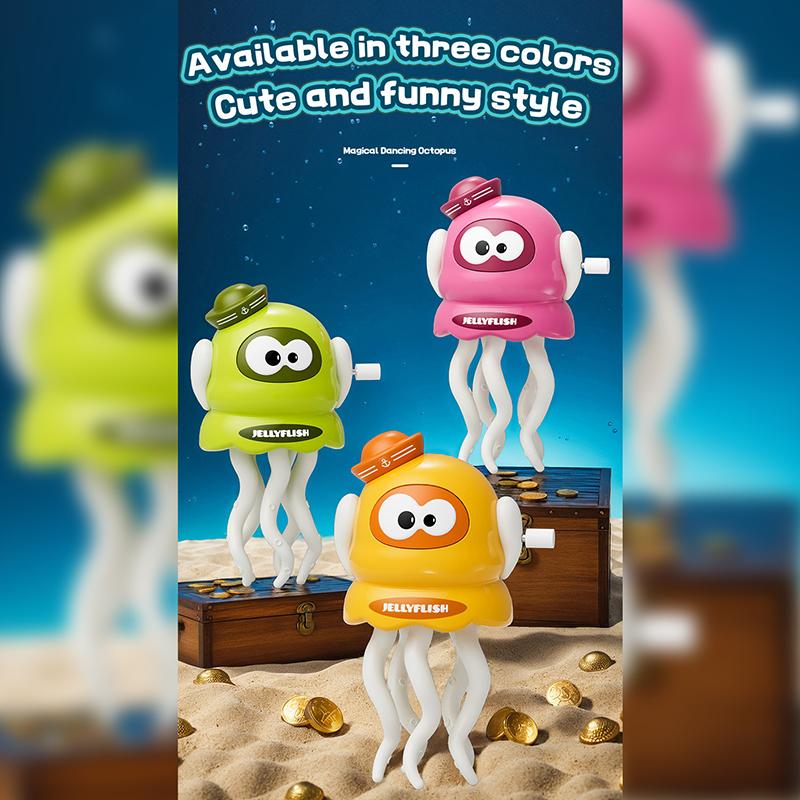 Электронные танцующие игрушки-кальмары Магический танцующий кальмар со светомузыкой Забавный танцующий осьминог Игрушка для снятия стресса Подарок для детей