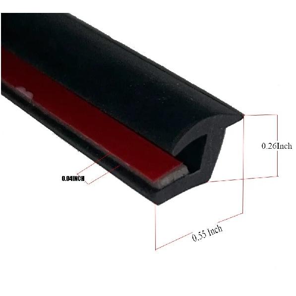 30ft Car Truck Wheel Wells Fender Flares Edge Trim Rubber Gasket Welting T-Style