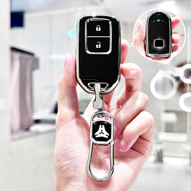 ТПУ Безключевой Защитник Для Honda Cr-V Crider Odyssey Pilot Fit Accord Grace Ix Civic Hrv Crv Xrv Чехол Для Автомобильного Ключа Оболочка Брелка