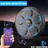 BOXMACHINE Boxmaschine LED Wand Boxtrainingsgerät Boxziel Musik Licht