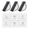 Triangle Solar Step Lamp Warm Light Outdoor Floor Light High Quality Stair Light  Porch Terrace