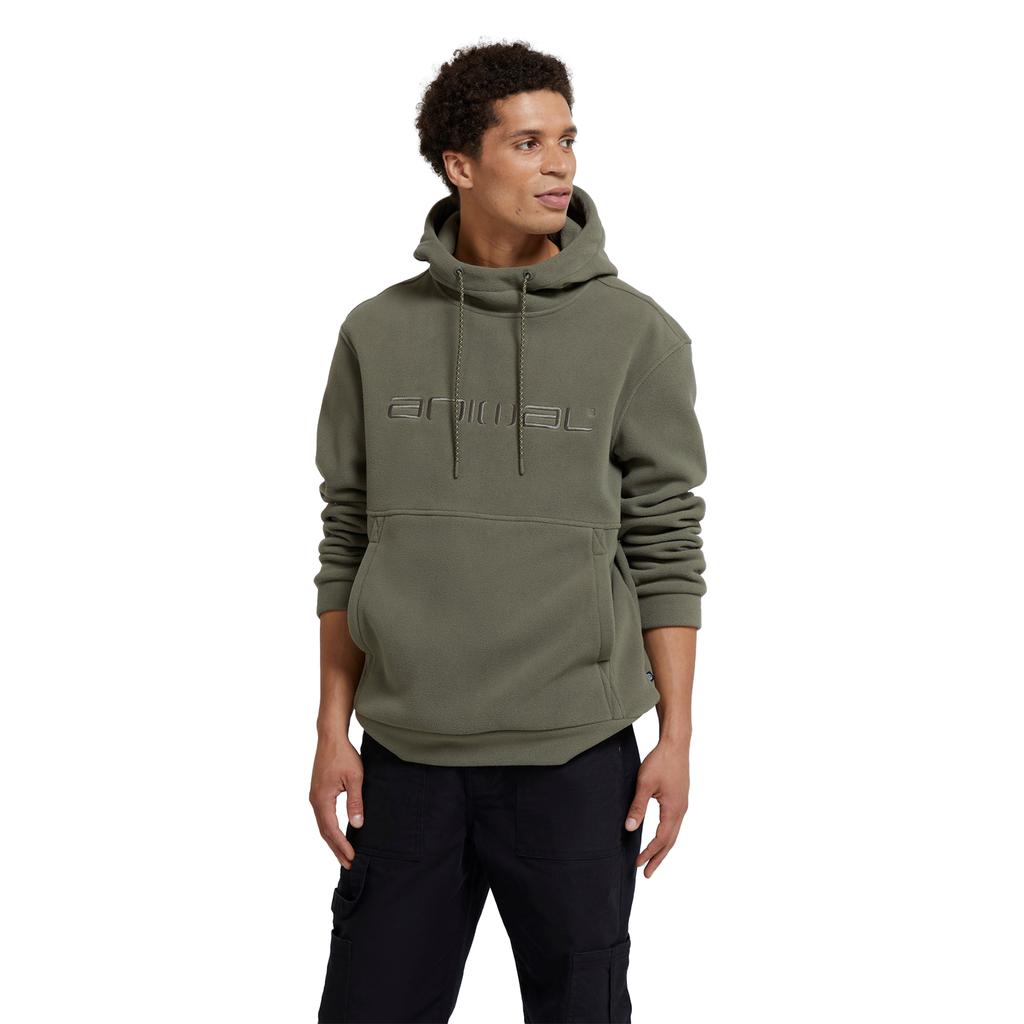 Animal Mens Louis Fleece Hoodie