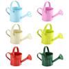 Mini Gardening Water Pot with Handle Tote Candy Color Metal Planting Pot for Kids Small Portable Indoor Watering Dropshipping