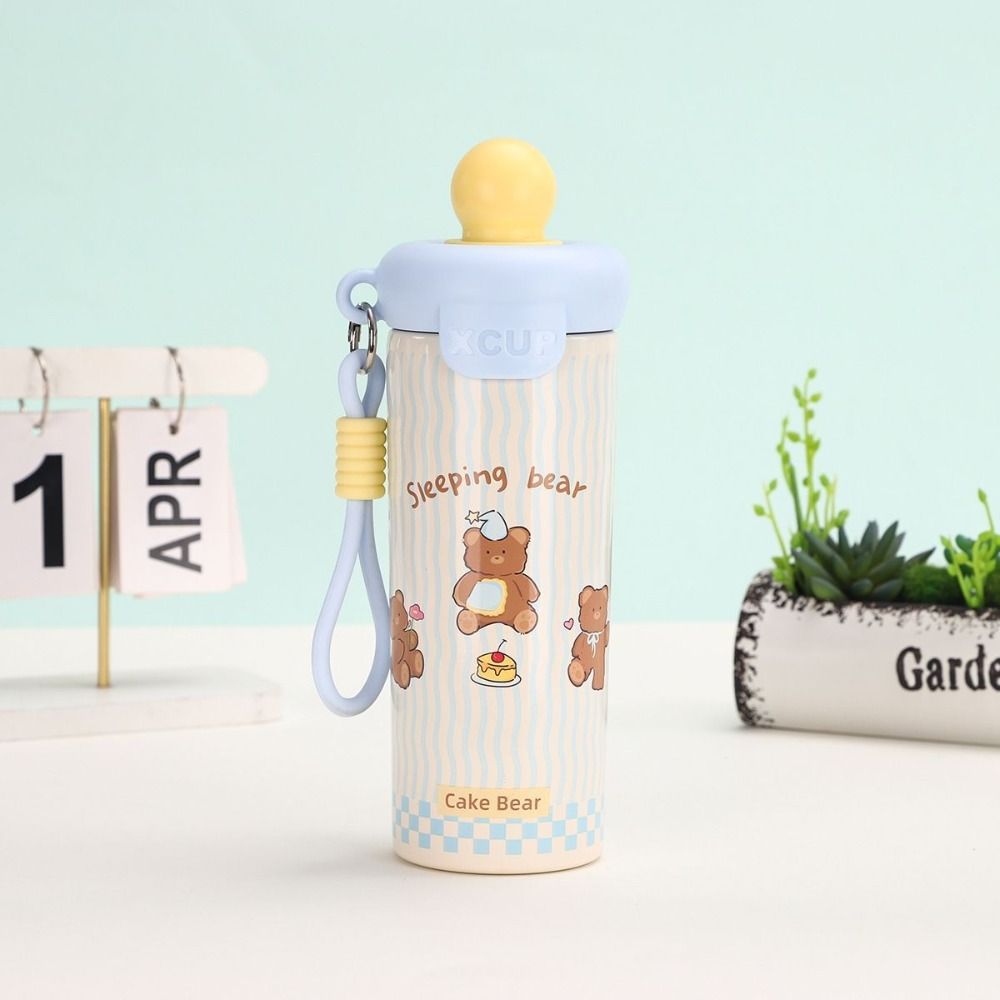 316 Stainless Steel Thermos Bottle 600ml Vacuum Flask Cold Beverages Cups  for Student Children